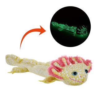 Huggers Axolotl Glow in the Dark 8"