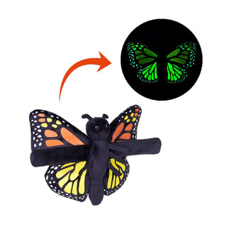 Huggers Monarch Butterfly Glow in the Dark 8"