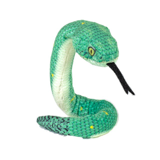 Coilkins Snake Green Bush Viper 12"