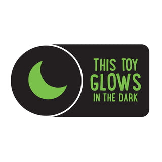Huggers Axolotl Glow in the Dark 8"