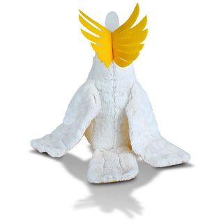 Cuddlekins Sulphur Crested Cockatoo 12"