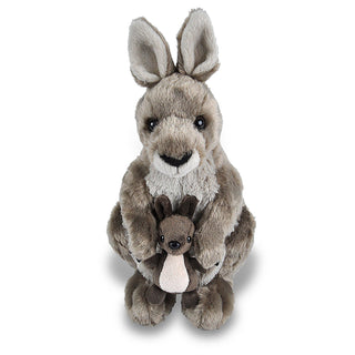 Cuddlekins Kangaroo with Joey 12"