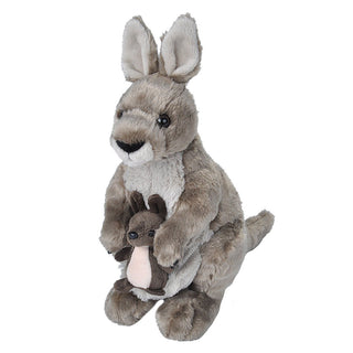 Cuddlekins Kangaroo with Joey 12"