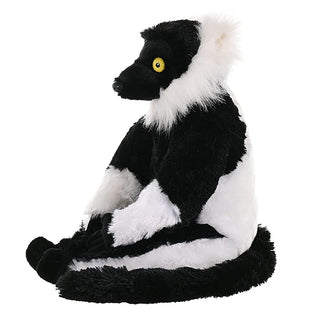 Cuddlekins Black and White Lemur 12"