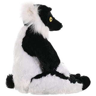 Cuddlekins Black and White Lemur 12"