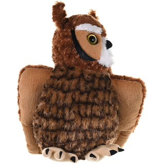Cuddlekins Great Horned Owl 12"