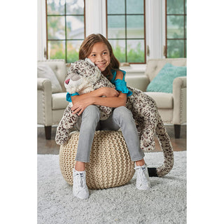 Cuddlekins Jumbo Snow Leopard 30"