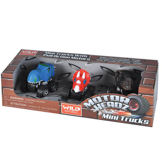 Mini Motor Headz Dino 3 Pack