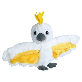 Huggers Sulphur Crested Cockatoo 8"
