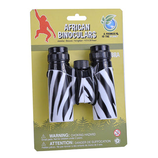 Binoculars Zebra Print